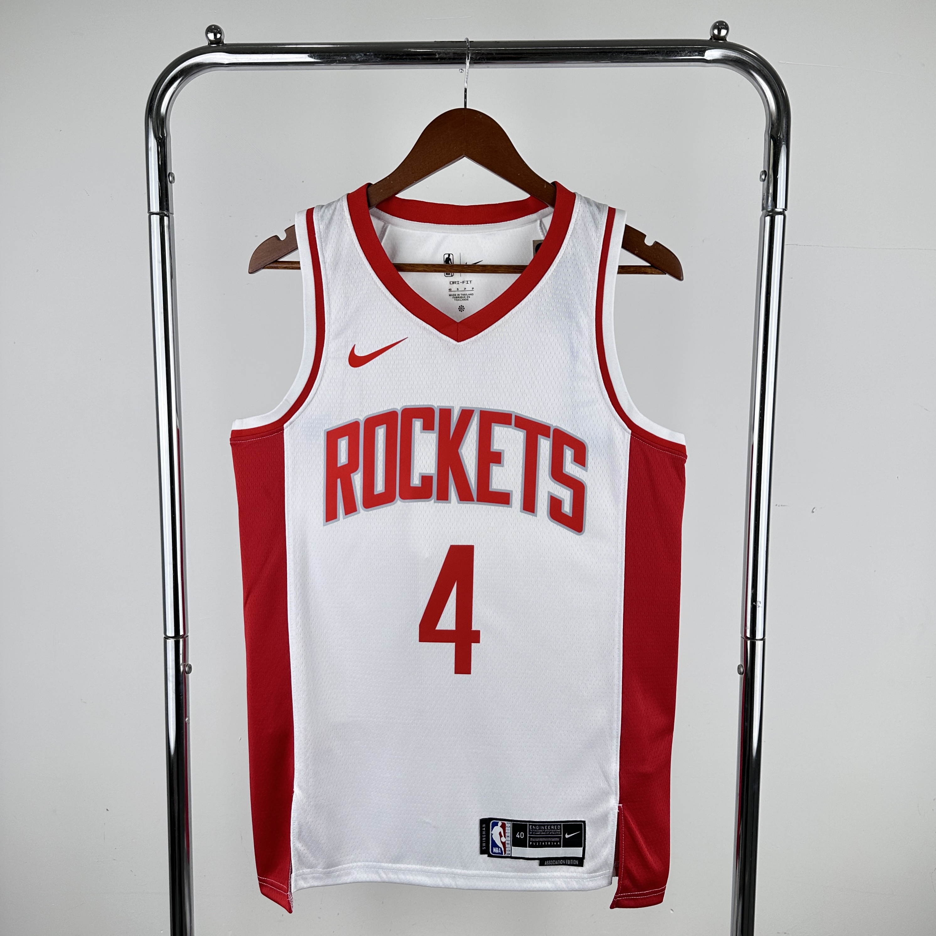 Men Houston Rockets #4 Green White Nike 2024 NBA Jersey->dallas mavericks->NBA Jersey